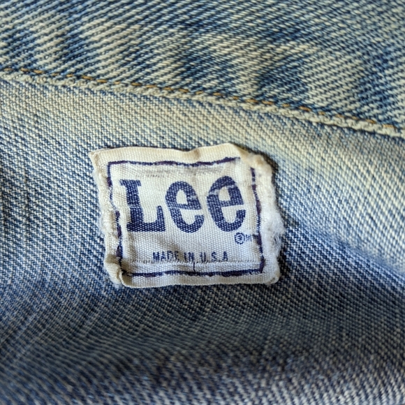 70s Vintage Lee Rider Denim Jacket - Picture 11 of 13